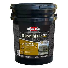 Black Jack 027134645457 Max 300 Driveway Asphalt Refreshing Blacktop Filler And Sealer 4.75 Gal