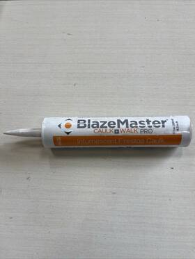 Blazemaster 730573950432 Caulk Walk Pro - Intumescent Firestop Bcw100 Lot Of 5