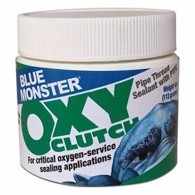 70856 Blue Monster Medical Grade Oxygen Thread Sealant 4oz