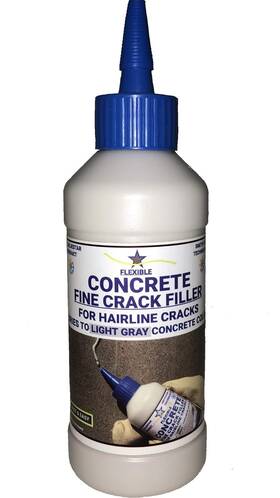 Bluestar 445042054032 Flexible Concrete Hairline Crack Filler Light Gray Diy - No Special