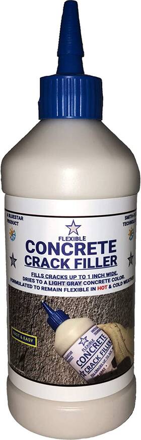 Mm90lg-1 Bluestar Flexible Concrete Crack Filler Light Gray