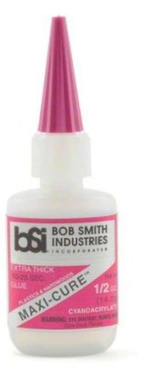 Bob Smith Industries 707336111003 Maxi-cure Extra Thick Ca Glue .5oz