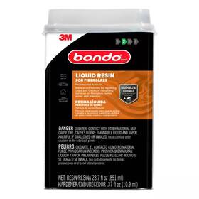 Bondo 313100470452 1 Quart All-purpose Fiberglass Resin