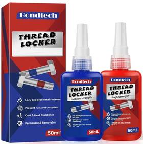 Medium-high-100ml Bondtech Thread Lock Blue And Red Tight Threadlocker Medium High Strength