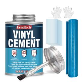Vc03c Bondtech Vinyl Cement With Brush Pvc High Strength Watertight 4.4 Oz Clear