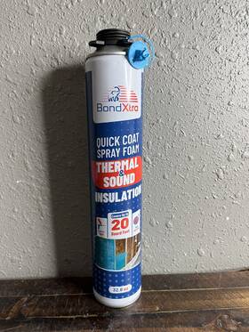 Bx930 Bondxtra Quick Coat Spray Foam Insulation 32.8 Oz Thermal And Sound Sealant
