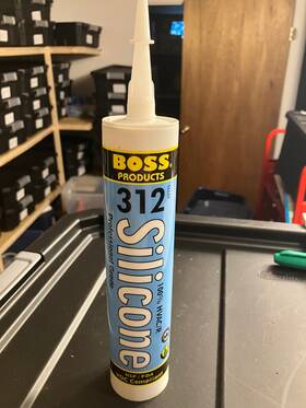 Boss Products 787930387004 Clear Universal Silicone Weatherproof Professional Grade 10 Oz 312