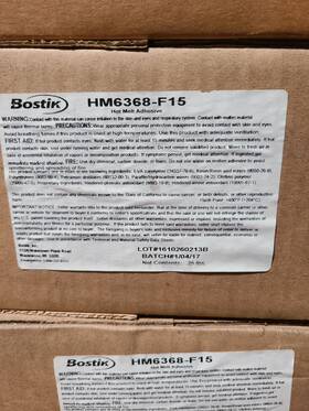 6368-f15 Bostik Adhesive Glue Sticks Hm