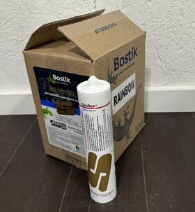 Fl13 Bostik Siroflex Box Of 12 Duo-sil Rainbow Urethane Acrylic Caulk Sealant