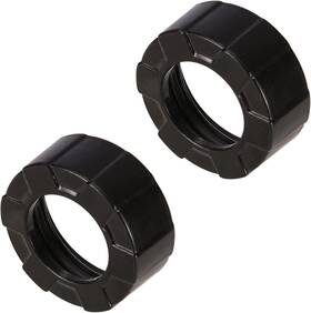 Dfk-205 Brand Dafeike Sausage Caulking Gun Front Cap Black Cover 2pcs Aluminum