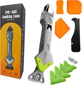 Ct-5in1 Brand Eweek 9 In 1caulk Smoothingand Grouting Tool Silicone Remover Sealant 5in1 Grey