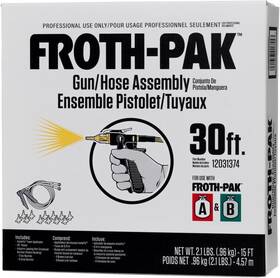 Fp30 Brand Froth-pak 30ft Spray Foam Gun Hose Assembly White
