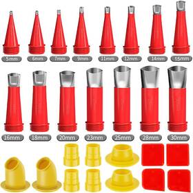 Jtuxcke120 Brand Jtuxcke 27 Pcs Caulking Finisher Kit Reusable Nozzle Coating 15 27pcs