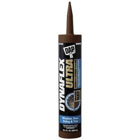 18217 Branded Dap Dynaflex Ultra 10.1 Oz. Brown Advanced Exterior Window Door And Siding Sealant