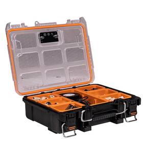 254071 Branded Ridgid Small Parts Organizer Compact Pro Gear System 22 Inch 6 Compartment Tool Case