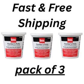 31166l Branded 3 Pack - Plumbers Putty 14 Oz. Total 42 Oz