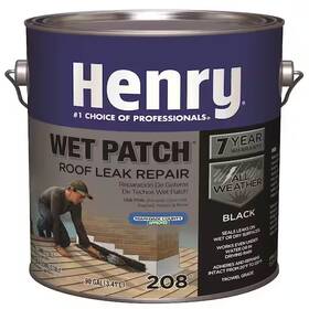 Branded 705353157608 208 Wet Patch Black Roof Leak Repair Sealant 0.90 Gal