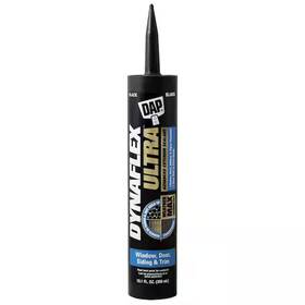 Branded 711182010809 Dynaflex Ultra 10.1 Oz. Black Advanced Exterior Window Door And Siding Sealant
