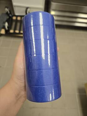 Branded 724164030917 Blue Painters Tape 6 Rolls 0.98 In X 22 Yd Premium Masking For Walls Furnit