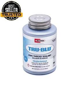 Branded 726084191013 4 Oz. Tru-blu Pipe Thread Sealant With Ptfe. Free Shipping