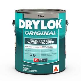 773377 Branded Drylok 27613 Original 1 Gal. Gray Flat Latex Interior/exterior Basement