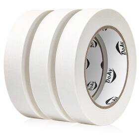 Cp3922 Branded 3 Pack White Painters Tape - Masking 1 Inch Wide Multi-surface Smart Adh