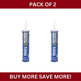 E208004 Branded 208 Wet Patch Black Roof Leak Repair Sealant Caulk 10.1 Oz. Pack Of 2