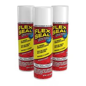 Fswhtr20-pkdfc Branded Flex Seal Clear 14 Oz. Aerosol Liquid Rubber Sealant Coating Spray Paint 3 Pack