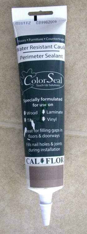 Ca49601cf Calflor Gray 5.5 Oz. Colorseal Wood Laminate Tile Stone Vinyl Flexible Caulk
