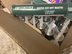 391621 Carlisle Water Cut-off Mastic Sealant 11 Fl Ounces