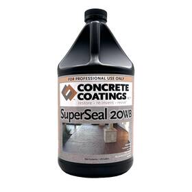 20wb Cc Concrete Coatings 852664447086 Superseal - Water Base Acrylic Sealer Quick Drying S
