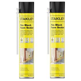 Chem 445023663680 F 952 Fire Block Foam Sealant - 2x24 Oz Orange Rated Insulation Spray