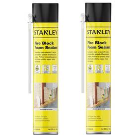 Chem 445043341322 Fire Block Foam Sealant - 2x24 Oz Orange Rated Insulation Spray For G