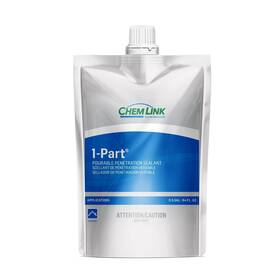F1426-1 Chem Link Chemlink 1-part Pourable Pitch Pan / Curb Sealant Gray 1/2 Gallon Pouch