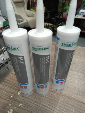 P25188 Chem Link M-1 Universal Adhesive And Sealant 10.1 Fl Oz Gray 487 Dt