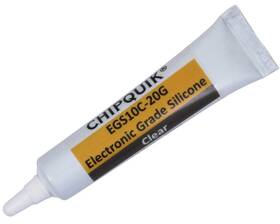 Egs10c-20g Chipquik 313090395322 Chip Quik Electronics Grade Silicone Adhesive Sealant 20g 0.7oz Squ