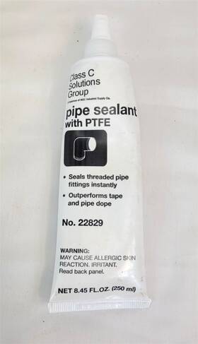 22829 Class C Solutions Group Generic Pipe Sealant With Ptfe #22829 8.45 Fl Oz T650