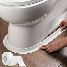Ak01 Coadow White Waterproof Caulk Tape Self-adhesive For Toilet Tub Kitchen Corners