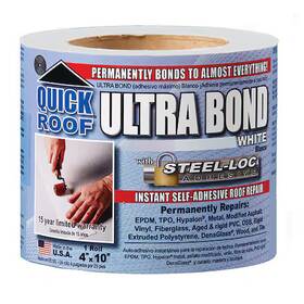 Ubw410 Cofair Quick Roof Ultra Bond White 4 Inch X10ft