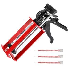 Cf-gf-01 Cogniforge Dual Caulking Gun Epoxy For 200 Ml 6.75 Fl Oz 1 2 Red