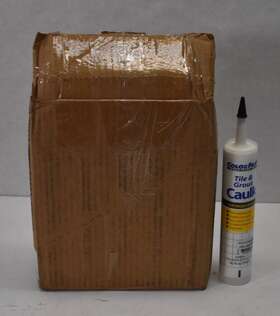 Ca-l-044-10ns Color Fast Lot Of 10 Tile And Grout Caulk Siliconized Acrylic Bright White Sand