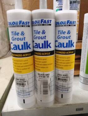 Ca-m-038-10 Color Fast 3 Three Undustries Tile& Grout Caulks Siliconized Acrylics 10.3 Oz