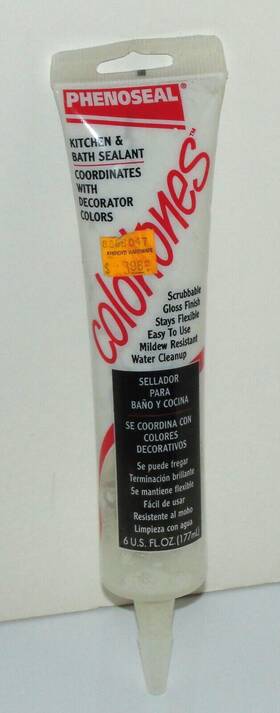 5901 Colortones Phenoseal Almond 6 0z. Kitchen And Bath Sealant-never Used Never Opened
