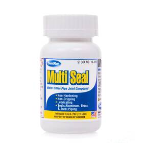 Comstar 024924103159 Multi Seal Teflon Pipe Sealant For Metal And Plastic 2500 Psi 1/4 Pint