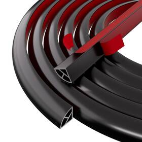 Conwang 635407433580 Flexible Quarter Round Molding Bendable Trim Peel And Stick Silicone