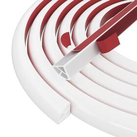 Cwbst-001 Conwang Flexible Quarter Round Molding Bendable Trim Peel And Stick Silicone