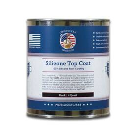 Countryman Coatings 736542980653 100% Silicone Roof Coating - Restore Your In A Day Seal Leaks Crack