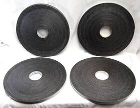 982116x14bl Cr Laurence Crl #982116x14bl Black 1/16 Inch X 1/4 Double Sided Glazing Tape Lot Of 12 T2626