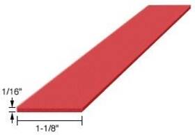 Sbsn1-xcp100 Cr Laurence 1/16 Inch X 1-1/8 4 Silicone Rubber Setting Blocks Pack Of 100