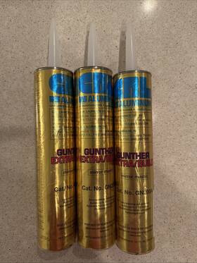 Gn200a Cr Laurence Us Aluminum Crl Gunther Extra/build Mirror Mastic Qty. 3